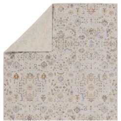 Averill Floral White/ Light Gray Area Rug (6'7"X9'6") -France and So Furniture CIQ45 2 dd93f93e ed52 4ea5 8cf1 a92a493c738e
