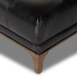 Gideon Chaise Lounge - Rider Black -France and So Furniture CKEN 154C 396 DET 1