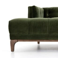 Gideon Chaise Lounge - Sapphire Olive -France and So Furniture CKEN 154C 557 DET 7