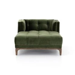 Gideon Chaise Lounge - Sapphire Olive -France and So Furniture CKEN 154C 557 FRT 1