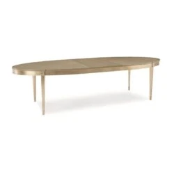 Cadence Oval Extension Dining Table -France and So Furniture CLA 417 205 1Leaf HR