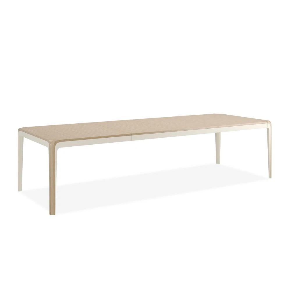 Spacious Extension Dining Table - Silver, Rectangle 6 Spacious Extension Dining Table - Silver, Rectangle - Image 6