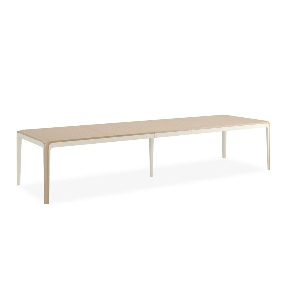 Spacious Extension Dining Table - Silver, Rectangle 9 Spacious Extension Dining Table - Silver, Rectangle - Image 9