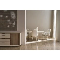 Spacious Extension Dining Table - Silver, Rectangle 23 Spacious Extension Dining Table - Silver, Rectangle -France and So Furniture CLA 424 201 RS 9646cb00 66a2 4168 b96f 1c628bb16dc5