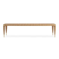 Border Dining Table - Toasted Sycamore -France and So Furniture CLA 424 202 2 LEAF Front