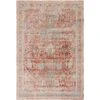 Loloi Claire Red / Ivory 9'-6" X 13' Area Rug