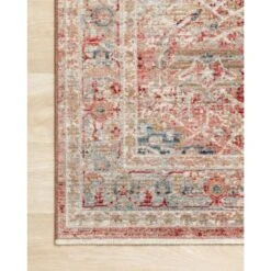 Loloi Claire Red / Ivory 9'-6" X 13' Area Rug 11 Loloi Claire Red / Ivory 9'-6" X 13' Area Rug -France and So Furniture CLAECLE 01REIV 25 d587f7b5 655f 4782 a006 edfea3a7ab41