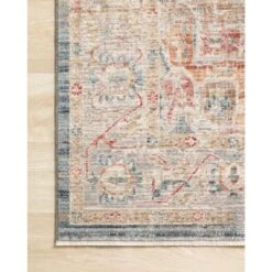 Loloi Claire Blue / Multi 3'-7" X 5'-1" Accent Rug -France and So Furniture CLAECLE 04BBML 25 611ece44 c008 4312 b70d 0e9ed13477a3
