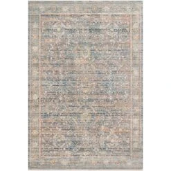 Loloi Claire Blue / Sunset 2'-7" X 8'-0" Runner Rug