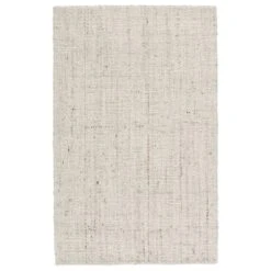 Delta Handmade Solid Cream/ Tan Area Rug (9'X12')