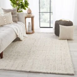 Delta Handmade Solid Cream/ Tan Area Rug (8'X10') -France and So Furniture CMB04 4 37f333c7 55c2 4163 a1ec 68c118ff0647