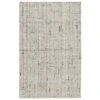 Delta Handmade Solid Cream/ Light Gray Runner Rug (3'X12')
