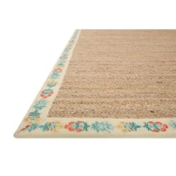 Rifle Paper Co. X Loloi Costa Natural / Cream 2'-0" X 5'-0" Accent Rug -France and So Furniture COSTCOS 02NACR 18 c8af0df8 dc37 4ade bbef 62845a3df0e3