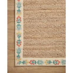 Rifle Paper Co. X Loloi Costa Natural / Cream 2'-0" X 5'-0" Accent Rug -France and So Furniture COSTCOS 02NACR 25 bc915d4b a47a 4eaf a803 e0730dfc053e