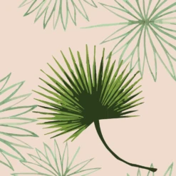 Cabbage Palm Wallpaper -France and So Furniture CPP