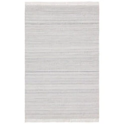 Tobias Solid Light Gray/ Cream Area Rug (9'X12')