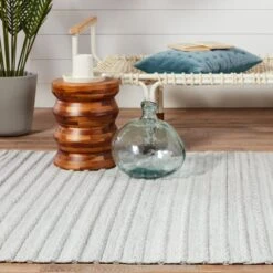 Tobias Solid Light Gray/ Cream Area Rug (4'X6') -France and So Furniture CSL01 6 34a34718 d51d 488d 93fc a0b54a41e15d