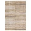 Dominion Abstract Gold/ Cream Area Rug (6'7"X9'6")