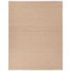 Elian Handmade Solid Tan Area Rug (2'X3')