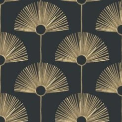 Deco Fan Wallpaper 9 Deco Fan Wallpaper -France and So Furniture DecoFan BlackGold