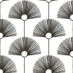 Deco Fan Wallpaper 10 Deco Fan Wallpaper -France and So Furniture DecoFan CalligraphyBlack