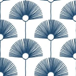 Deco Fan Wallpaper 11 Deco Fan Wallpaper -France and So Furniture DecoFan Indigo