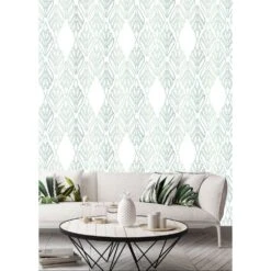 Deco Palm Wallpaper -France and So Furniture DecoPalm Green