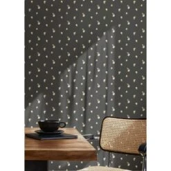 Miniature Roses Wallpaper -France and So Furniture DiningChair Light MiniatureRose BlackGold1 0c6aaf6c cc80 4906 a952 0192aa91aa02