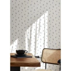 Miniature Roses Wallpaper -France and So Furniture DiningChair Light MiniatureRose PorcelainBlue