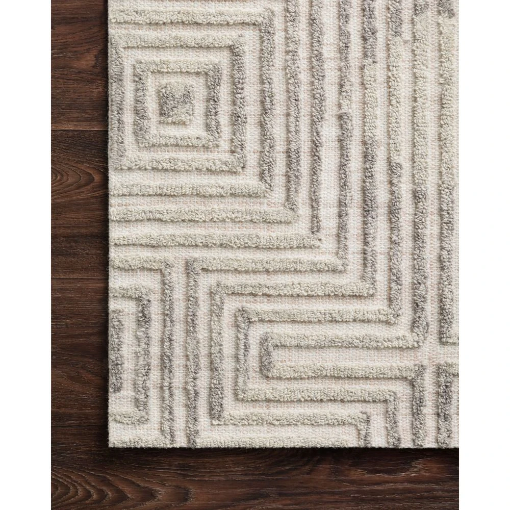 Loloi Ehren Grey / Silver 2'-3" X 3'-9" Accent Rug 3 Loloi Ehren Grey / Silver 2'-3" X 3'-9" Accent Rug - Image 3