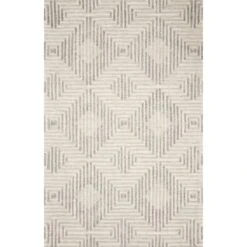 Loloi Ehren Grey / Silver 2'-3" X 3'-9" Accent Rug