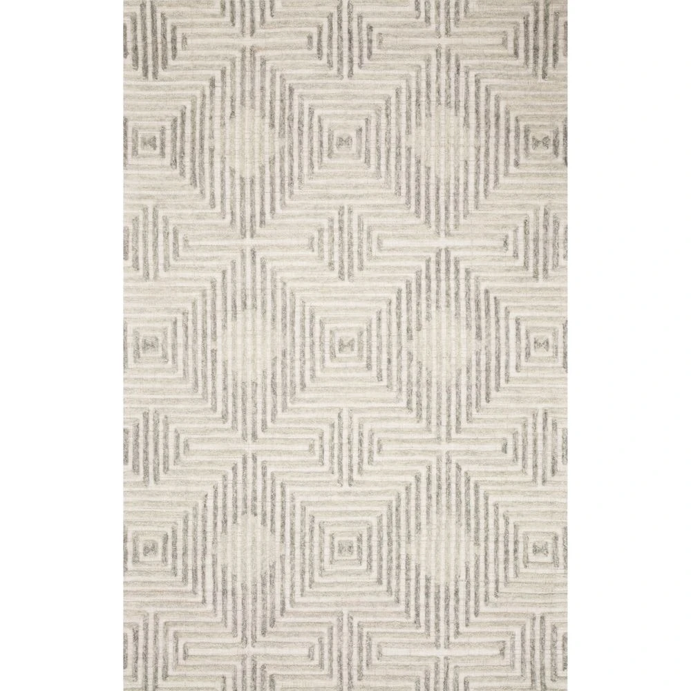 Loloi Ehren Grey / Silver 2'-3" X 3'-9" Accent Rug 1 Loloi Ehren Grey / Silver 2'-3" X 3'-9" Accent Rug
