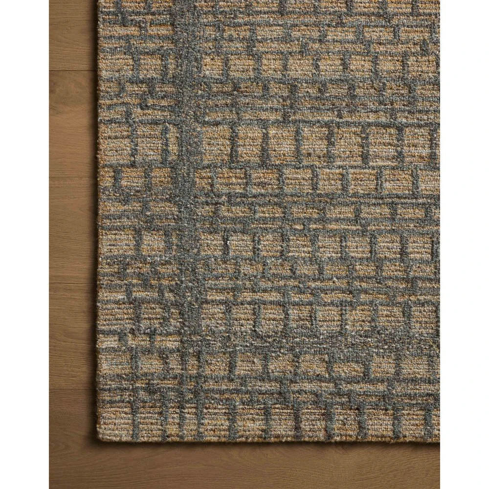 Loloi Elias Wheat / Charcoal 2'-6" X 9'-9" Runner Rug 3 Loloi Elias Wheat / Charcoal 2'-6" X 9'-9" Runner Rug - Image 3