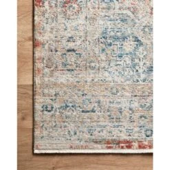 Magnolia Home By Joanna Gaines X Loloi Elise Neutral / Multi 3'-4" X 6'-5" Runner Rug -France and So Furniture ELISELI 03NTML 25 6836e7a0 b071 4d50 933f 3c06e044f2f7