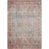 Magnolia Home By Joanna Gaines X Loloi Elise Sky / Red 5'-3" X 7'-9" Area Rug