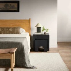 Eleanor Handmade Trellis Ivory/ Gray Area Rug (5'X8') -France and So Furniture ENC03 8 d6762dd3 6e57 4695 aaec 98049a526064