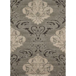 Loloi Enchant Smoke / Beige 7'-7" X 7'-7" Square Area Rug