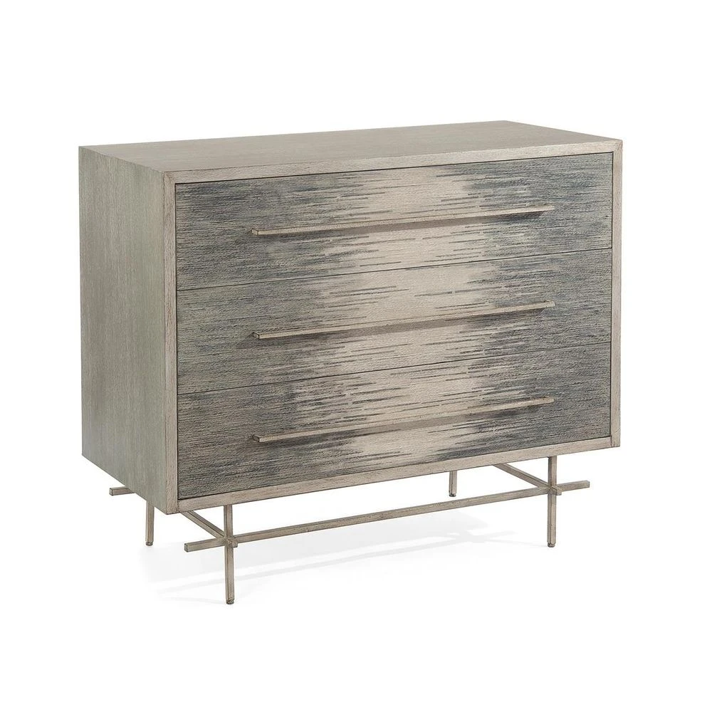 Harmony Three-Drawer Chest - Grey 1 Harmony Three-Drawer Chest - Grey