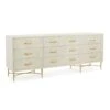 Kano Nine-Drawer Sideboard - White