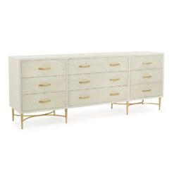 Kano Nine-Drawer Sideboard - White