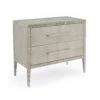 Carraway Silver Nightstand - Silver