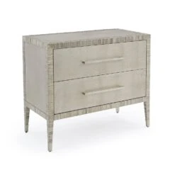 Carraway Silver Nightstand - Silver