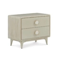Aurora Two-Drawer Nightstand