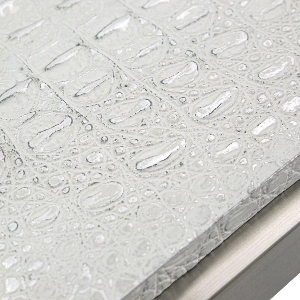 Ellery Silvered Nesting Tables S/3 - Silver 3 Ellery Silvered Nesting Tables S/3 - Silver - Image 3