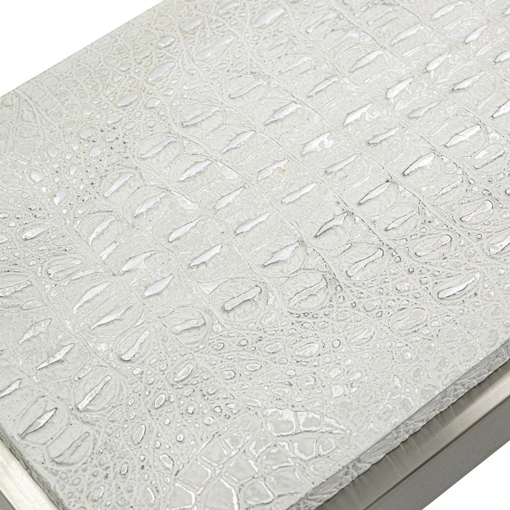 Ellery Silvered Nesting Tables S/3 - Silver 2 Ellery Silvered Nesting Tables S/3 - Silver - Image 2