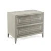Alden Two-Drawer Nightstand - Gray