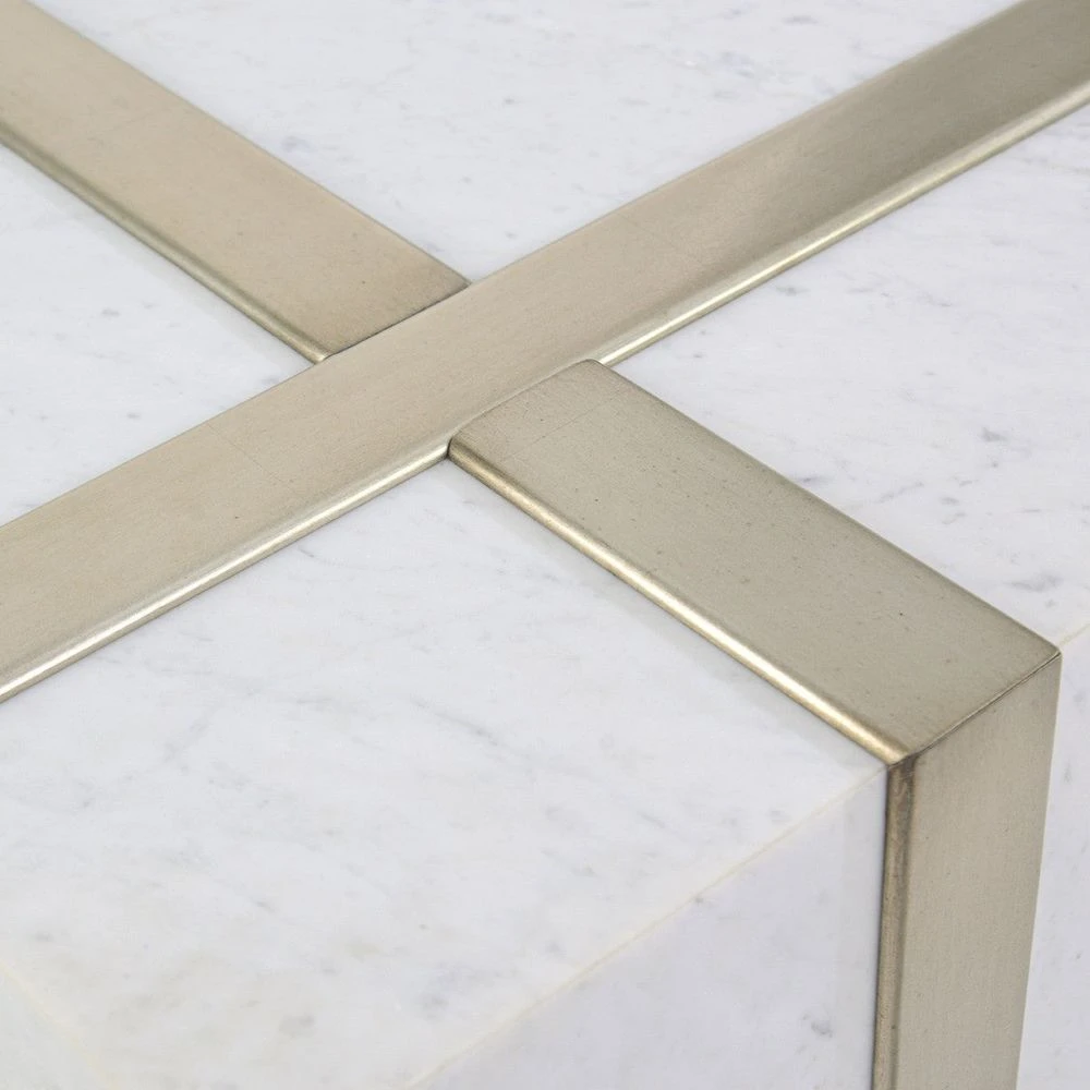 Bronte Cocktail Table - White - Plywood 2 Bronte Cocktail Table - White - Plywood - Image 2