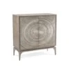 Cosmos Two-Door Cabinet - Silver