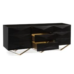 Ashby Sideboard - Black -France and So Furniture EUR 04 0452 4