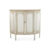 Volnay Demilune Cabinet - White